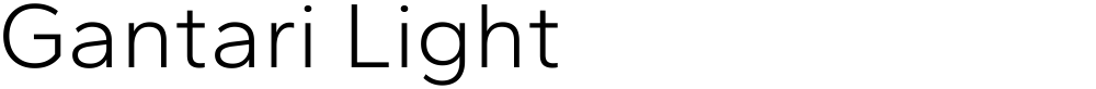 Gantari Light