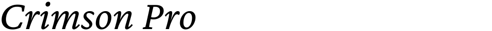 Crimson Pro