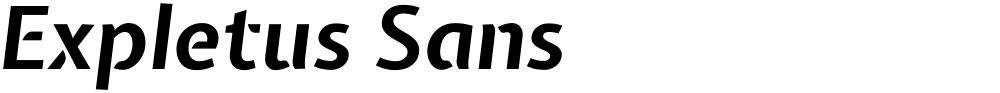 Expletus Sans