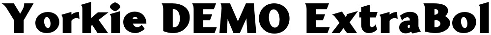 Yorkie DEMO ExtraBold