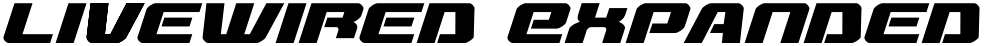 Livewired Expanded Italic