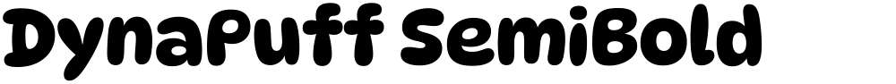DynaPuff SemiBold