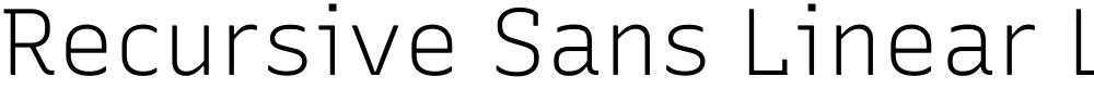 Recursive Sans Linear Light