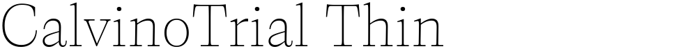 CalvinoTrial Thin