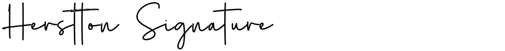 Herstton Signature