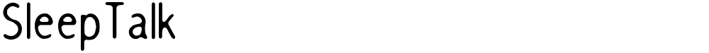 SleepTalk