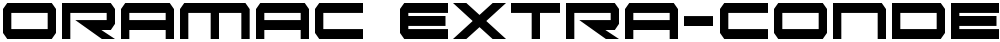 Oramac Extra-Condensed