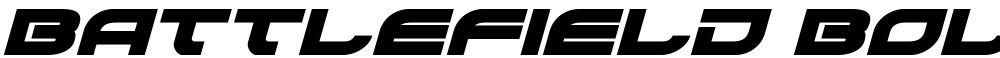 Battlefield Bold Italic