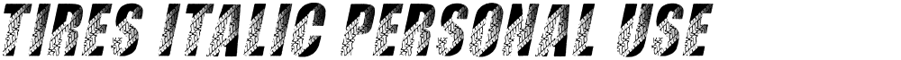 TIRES ITALIC PERSONAL USE