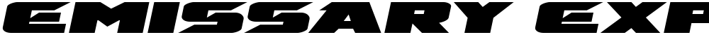 Emissary Expanded Italic