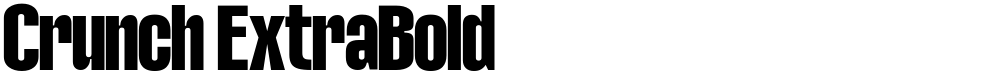Crunch ExtraBold