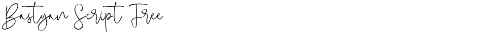 Bastyan Script Free