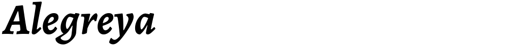 Alegreya