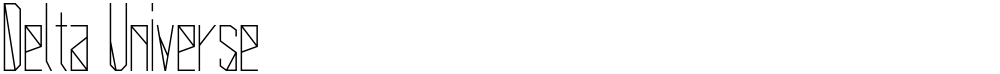 Delta Universe