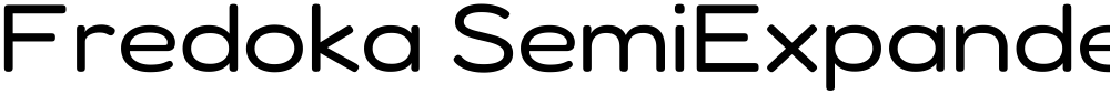 Fredoka SemiExpanded