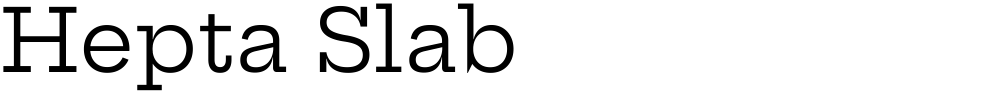 Hepta Slab