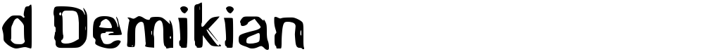 d Demikian