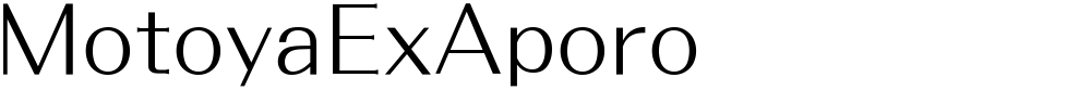 MotoyaExAporo