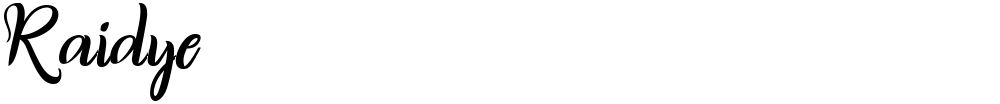 Raidye