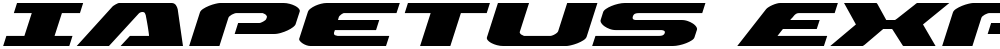 Iapetus Expanded Italic