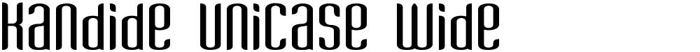 Kandide Unicase Wide