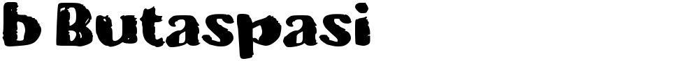 b Butaspasi