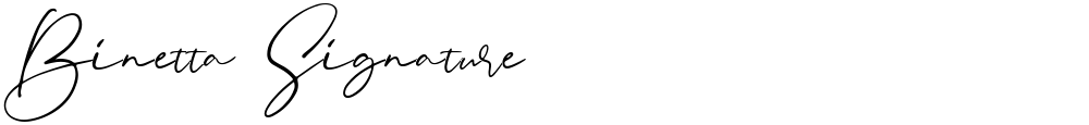 Binetta Signature