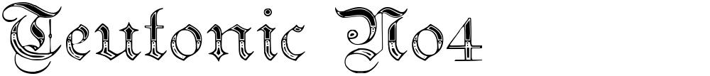 Teutonic No4