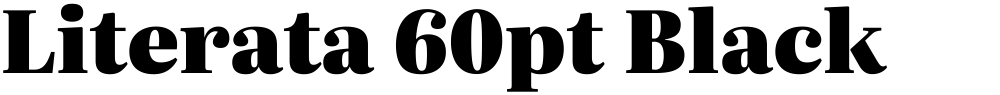 Literata 60pt Black