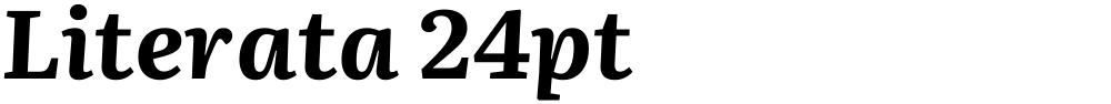 Literata 24pt