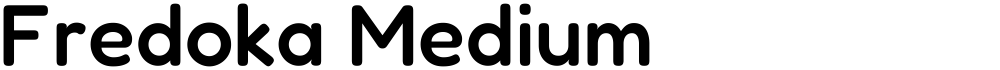 Fredoka Medium
