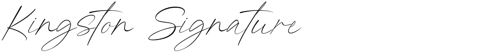 Kingston Signature