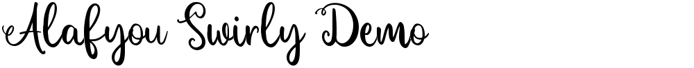 Alafyou Swirly Demo
