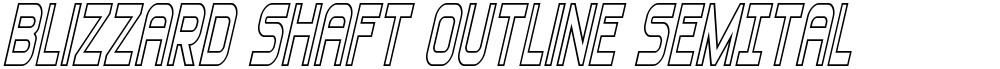 Blizzard Shaft Outline SemItal