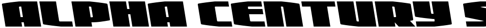 Alpha Century Semi-Leftalic