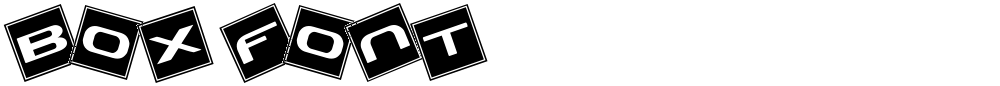 Box Font