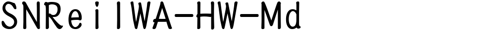 SNReiIWA-HW-Md