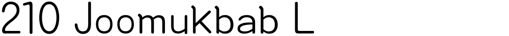 210 Joomukbab L