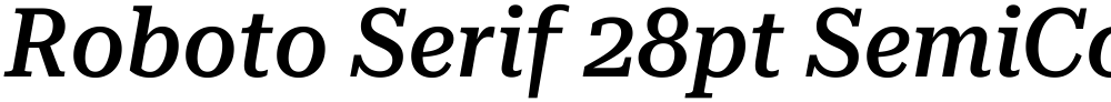 Roboto Serif 28pt SemiCondensed Medium