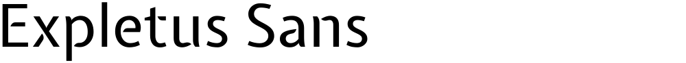 Expletus Sans