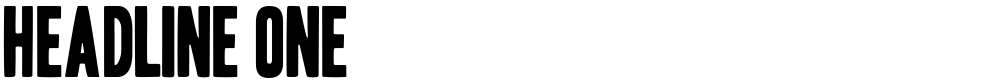 Headline One