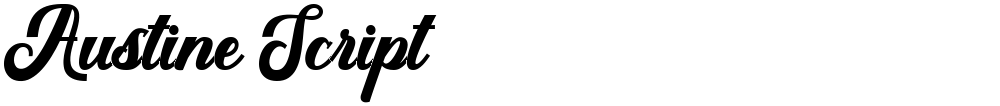 Austine Script