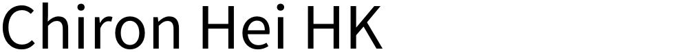 Chiron Hei HK