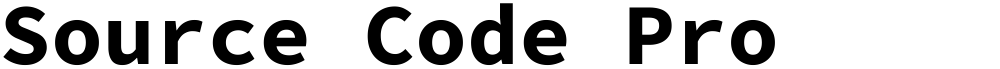 Source Code Pro