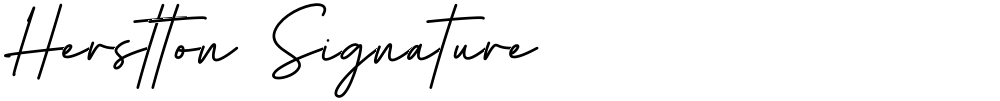 Herstton Signature