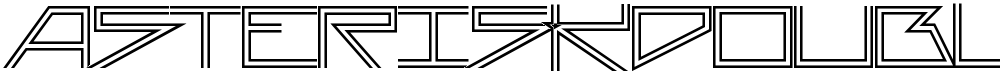 AsteriskDoubleLine