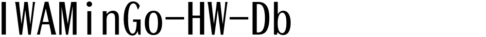 IWAMinGo-HW-Db