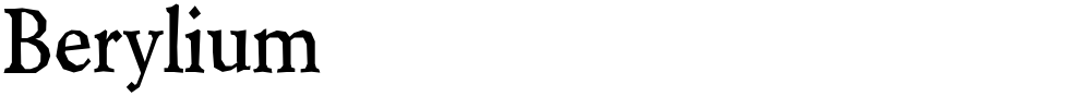 Berylium