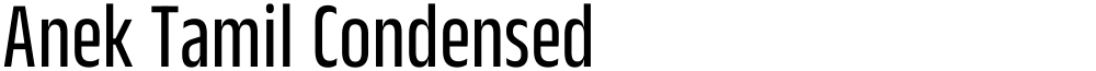 Anek Tamil Condensed