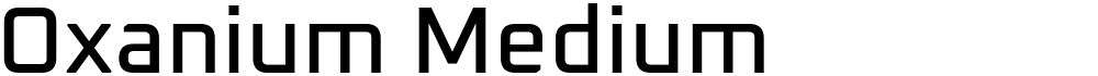 Oxanium Medium